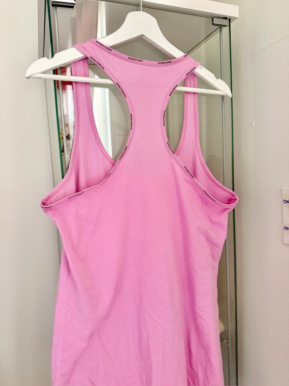 Victoria's Secret Light Pink Racerback Tank- Mini Dress- SUPER SEXY